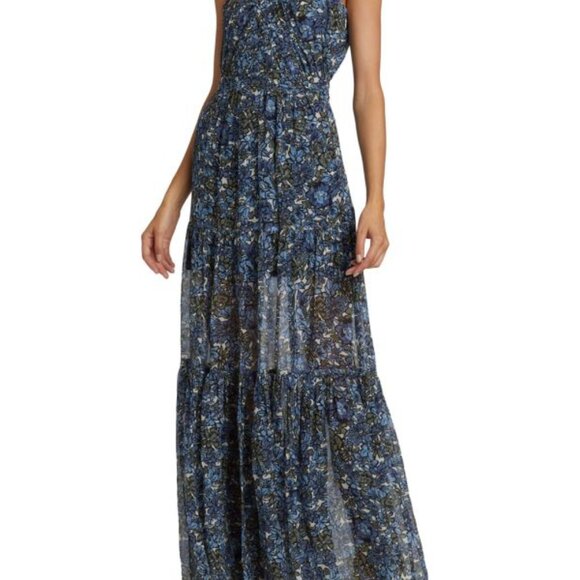 Veronica Beard Florencia Floral Maxi Dress (Size 4) - Picture 1 of 11